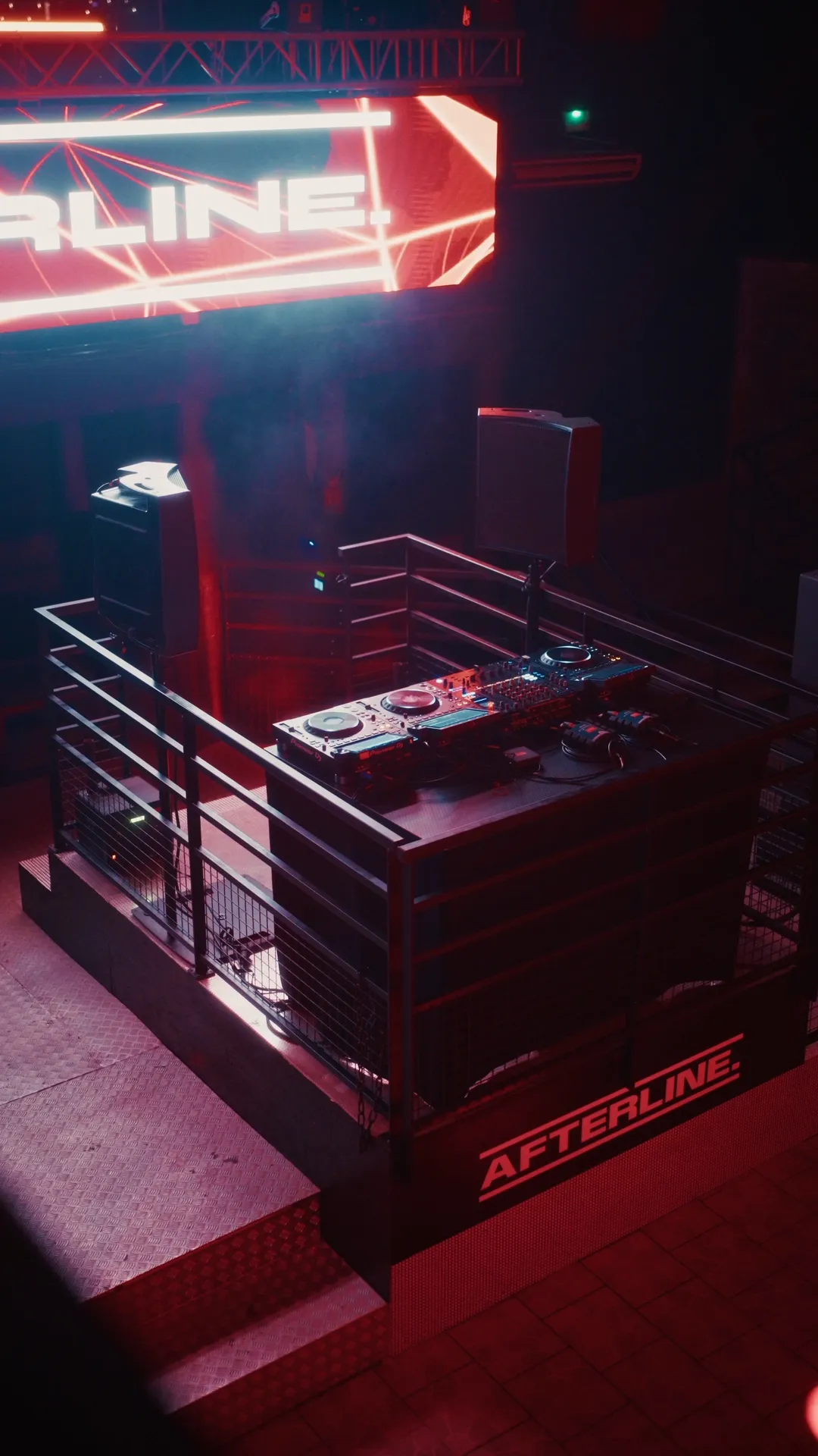 Afterline Club Renovation DJ Booth