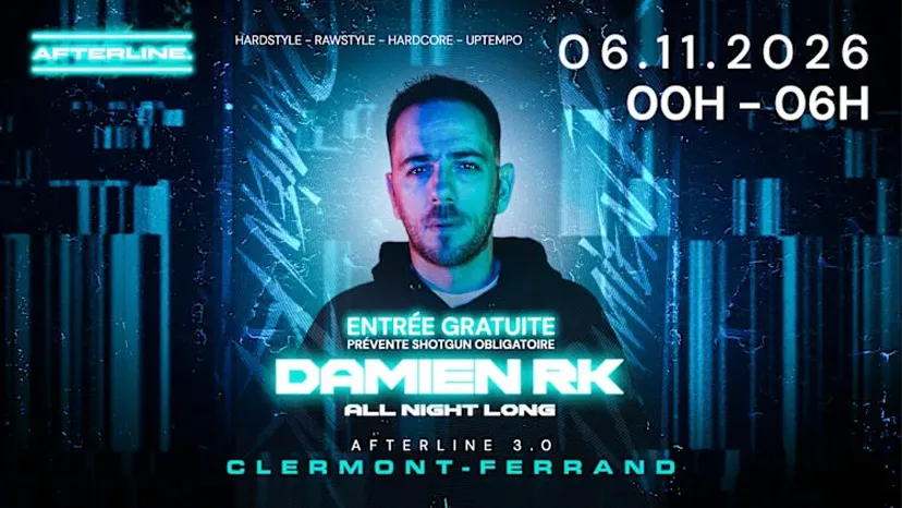 Afterline Damien RK ven 06 nov Afterline Damien RK ven 06 nov